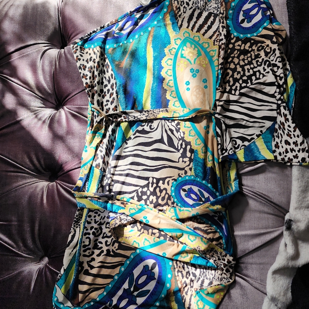 Vibrant party dress